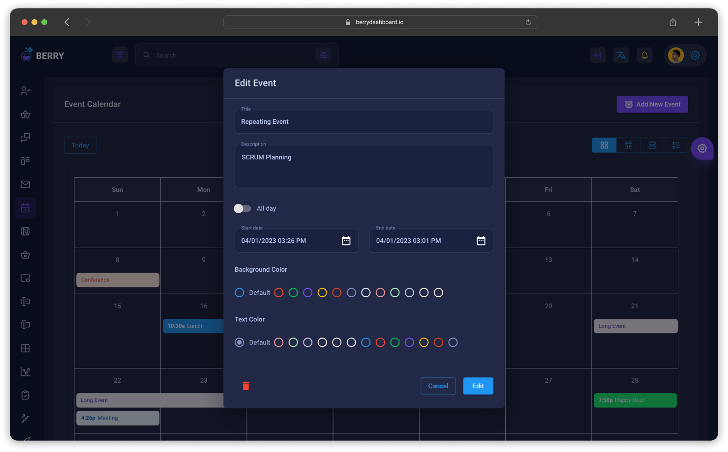 dashboard
